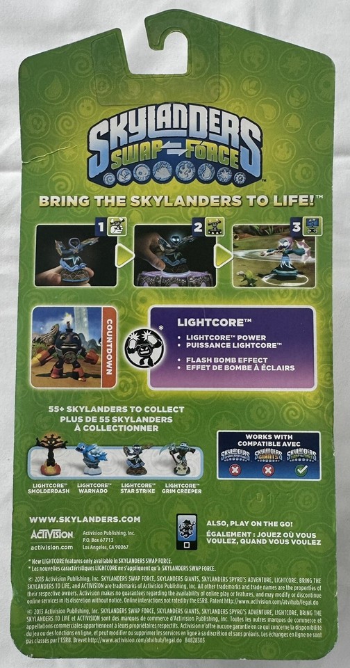Skylanders Swap Force LightCore Countdown Sealed NEW | eBay