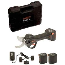 FORBICE POTATURA A BATTERIA BAHCO BCL25IB CON 3x 2,5 Ah BATTERIE 21,6V VALIGETTA