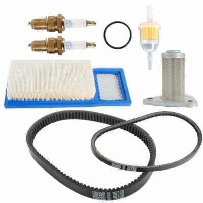 Tune Up Kit w/Oil Filter Drive Starter Belt 94-05 For EZGO TXT Gas Golf Cart