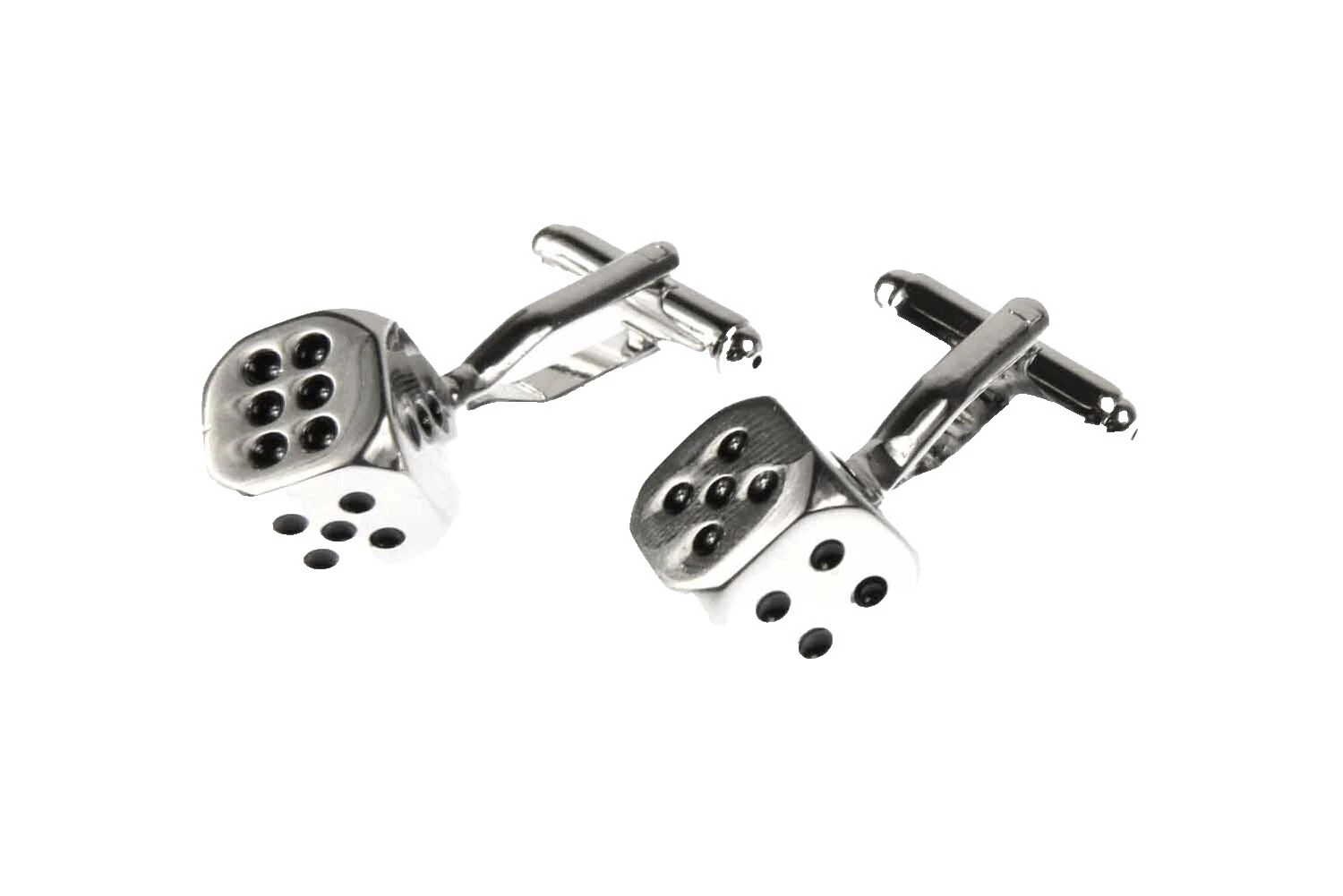 Silver Plated Letters, Numbers & Words Cufflinks for Men