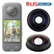 Insta360 X3 Replacement Lens Glass & Aluminum Frame Easy Install HD Video