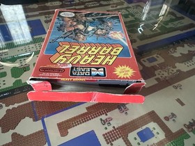 NES Nintendo Heavy Barrel CIB Complete w Box Manual Tested Data East 1990