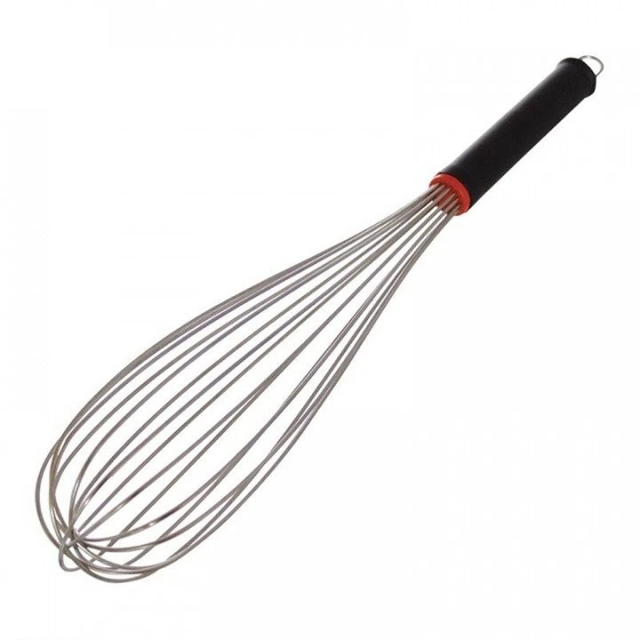 Fouet inox 12 fils (L)400 mm, avec crochet - Photo 1/1