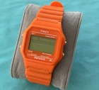 Vintage Timex Classic Digital Orange Men’s Watch - Rare Orange!!