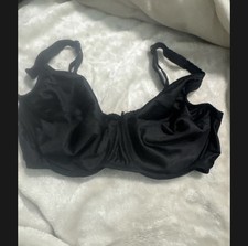 Vintage Vanity Fair Underwire Bra 34D Style 75-149 Black ANTRON NYLON USA