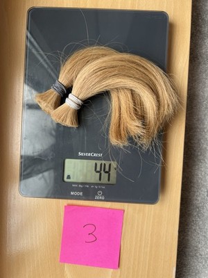 ECHTHAAR für Extensions blond 44 Gr./ca. 20 cm  nicht gebondet  (3)