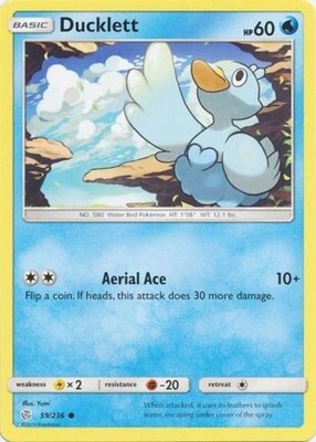 Ducklett - 59/236 - Common - Lightly Played