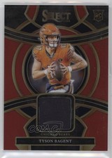 2023 Panini Select Rookie Swatches Red Prizm Tyson Bagent #RSW-TBA s5j