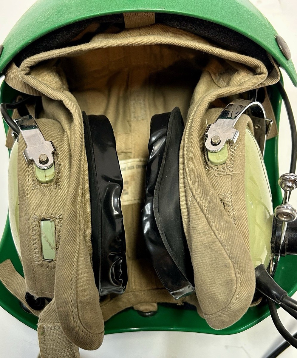 US Navy Green Flight Deck Crewman's Impact Resistant Helmet