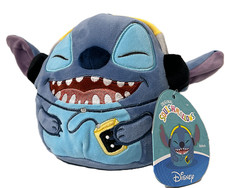 Disney Squishmallows Stitch with Headphones Lilo And Stitch 6" Plush NEW 2025
