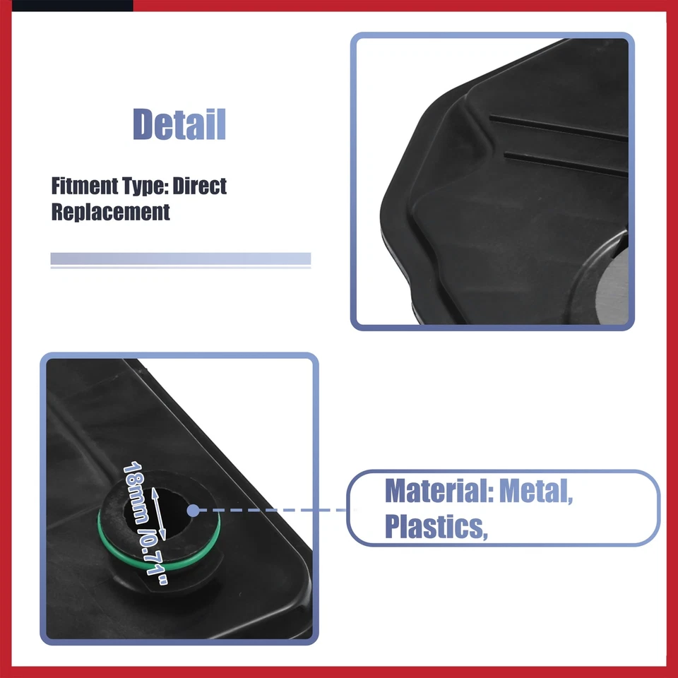 Transmission Filter Oil Pan Gaskets for Ford Edge No.BB5Z7A098B/BB5P-7G186-EA - Image 4 of 4