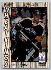 Justin Kurtz 1995 Slapshot Memorial Cup Brandon Wheat Kings