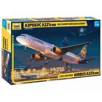 Airbus A321 Ceo Kit 1:144 Zvezda Kit Aerei -D- Neues Modell