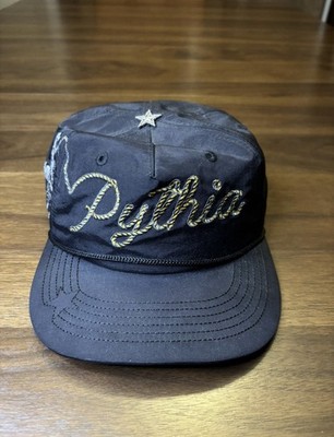 Pythia Lasso 5-Panel Black Snapback Hat