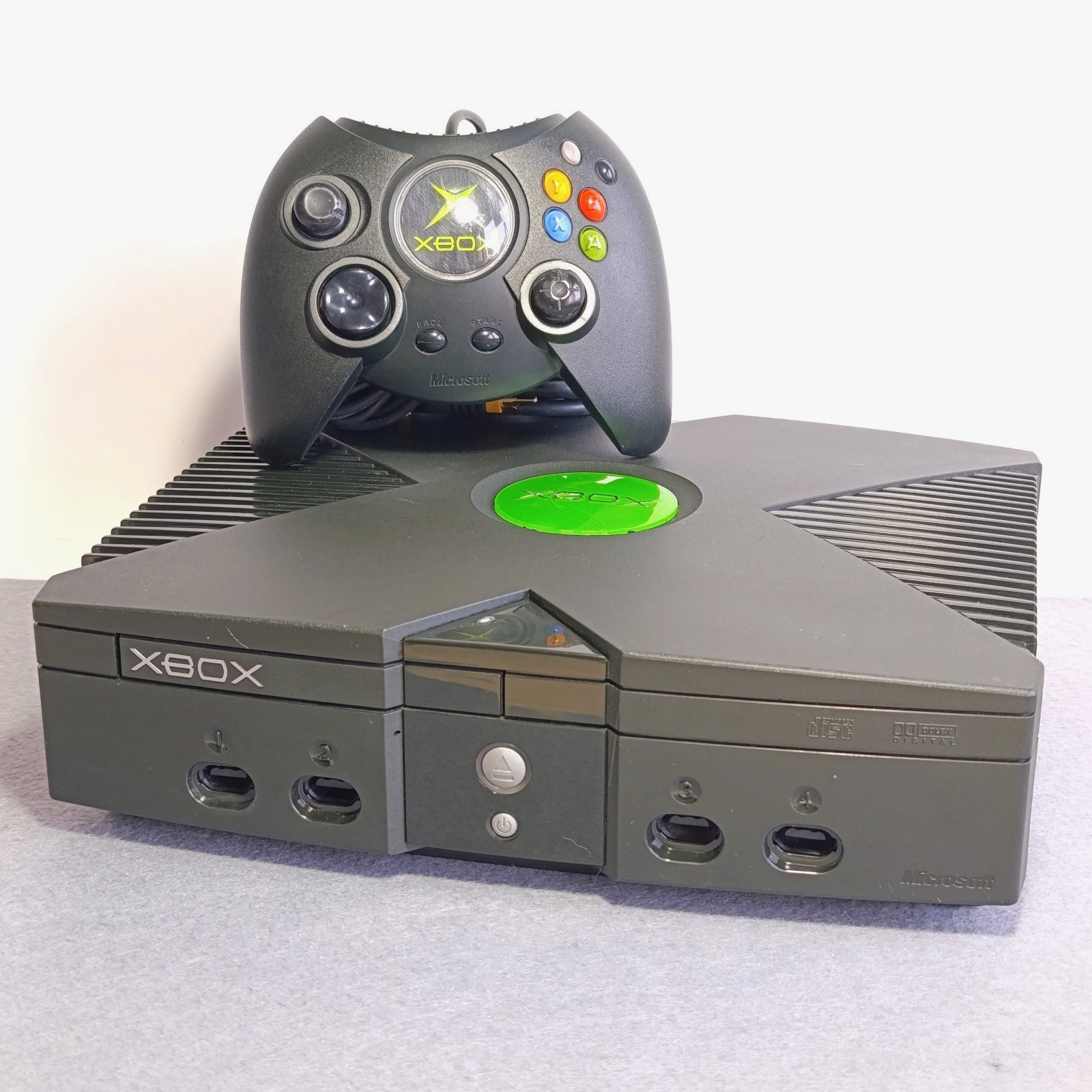 XBOX CLASSIC CONSOLE + CONTROLLER OEM FAT + CAVI PAL OTTIMA