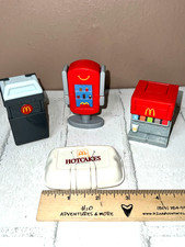 McDonalds Changeables Happy Meal Toys 1980-1990's, Set of 4 Toys