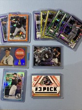 Andrew Vaughn Rookie Refractor/#’ed/Patch Lot Of 12! Gold Purple Sapphire!