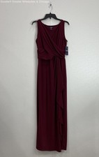 NWT Chaps Women's Size 12 Red Sleeveless Dress