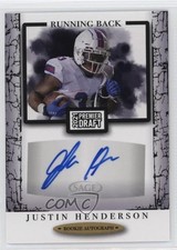 2021 Sage Premier Draft Auto Justin Henderson #A170 Auto 1fa0