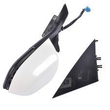 Left Driver Side Mirror Heated Power Fold ABS Plastic Side View 13PIN Memory