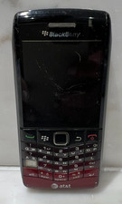 AT T Burgundy and Black BLACKBERRY PEARL Cellphone for Parts