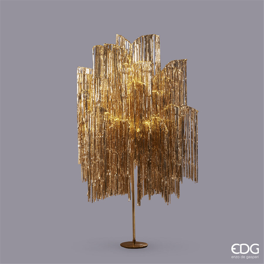 Offerta Albero Natale Led 960 Microled H180cm Champagne - Prezzo Top