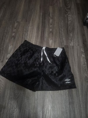 Umbro Checkerboard Soccer Shorts Training Athletic Men s Medium