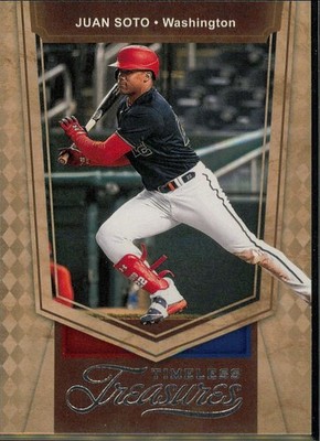 2021 Panini Chronicles #17 Juan Soto Timeless Treasures - FAST USA SHIPPING