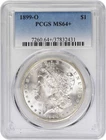 1899-O Morgan Silver Dollar MS64+ PCGS
