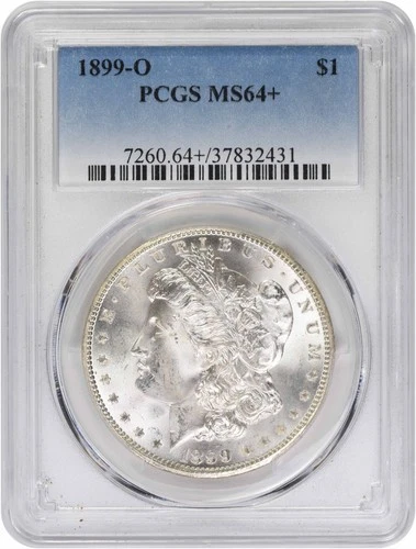 1899-O Morgan Silver Dollar MS64+ PCGS
