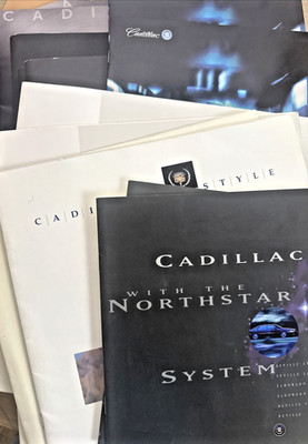 Cadillac Sales Brochures 1990-1999 - Lot of 15