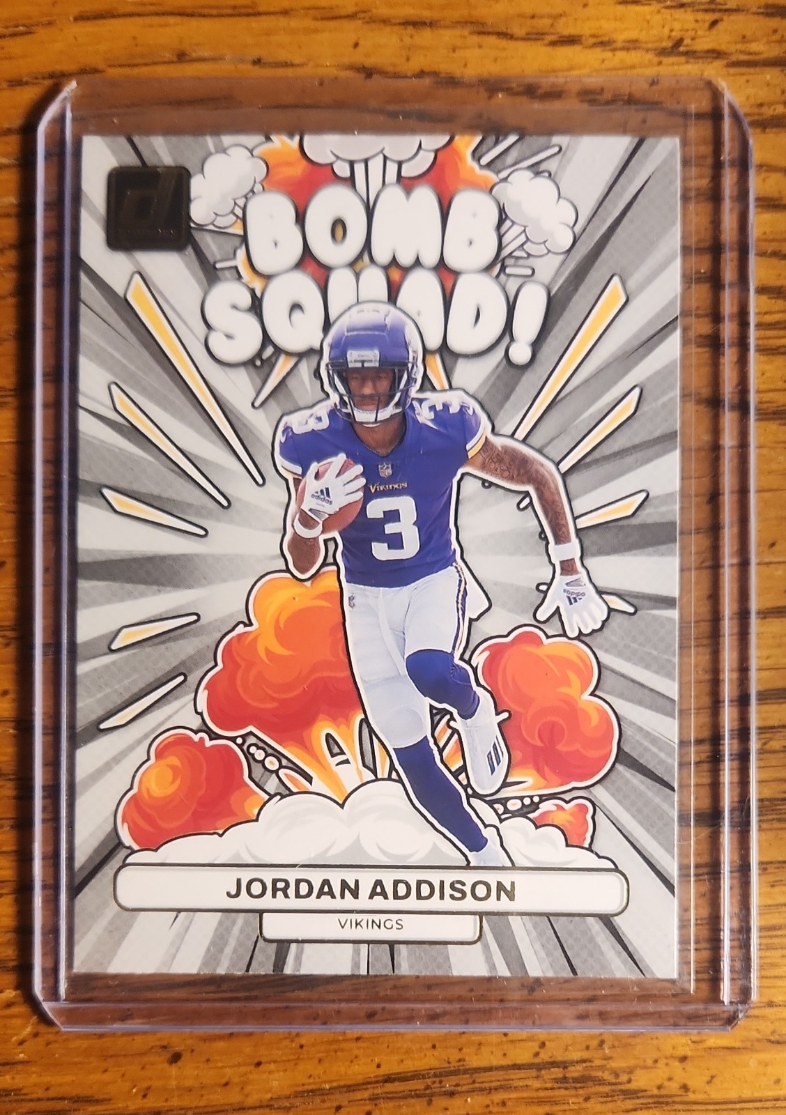 2023 Panini Donruss - Bomb Squad Jordan Addison #BS-13 (RC)