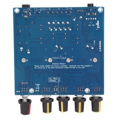 Subwoofer Speaker Amplifier Board 2.1 High Power HiFi Bass And Treble Contro SET