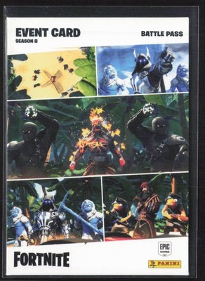 2020 Panini Fortnite Reloaded Battle Pass / Season 8 #202 NM-MT