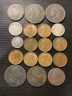 US Mixed Coin Lot 1909 VDB Large Cents Colonial Draped Bust Seated Liberty