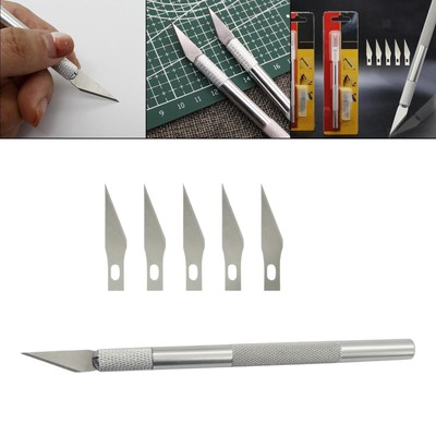 Gebrauchsmesser-Kit 6-teilige Klingen für Craft Architecture Modeling