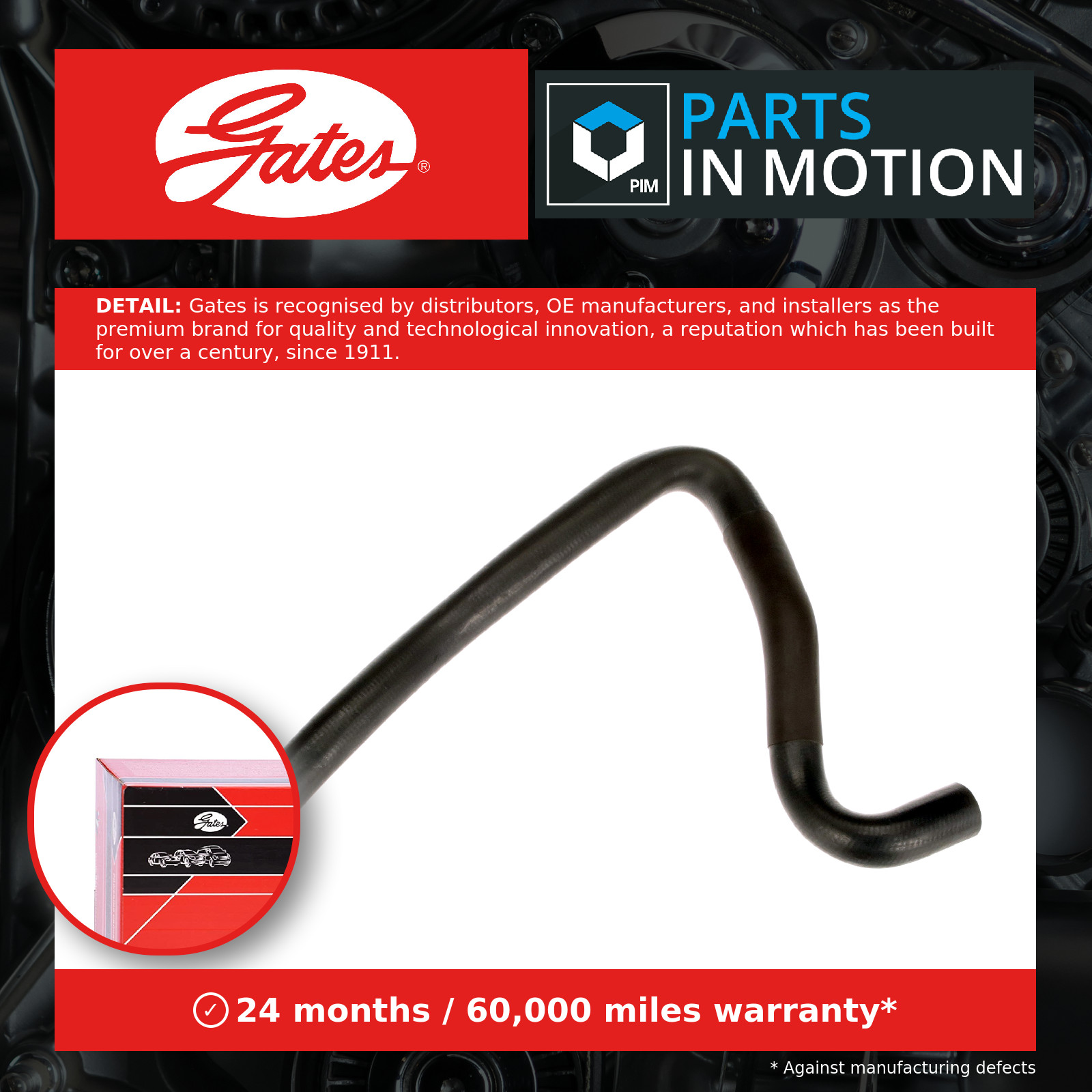 Gates 3863 Radiator Hose - Image 11