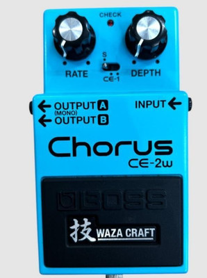 Boss CE-2W Chorus WAZA CRAFT Gitarren-Effektpedal
