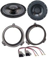 Dietz 85Watt 16,5Cm 2-Wege Lautsprecher FüR Audi A3 Ab 03 A4 Ab 02 TüR Front Hec