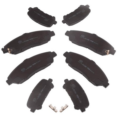Front + Rear Ceramic Brake Pads D1723, D1724