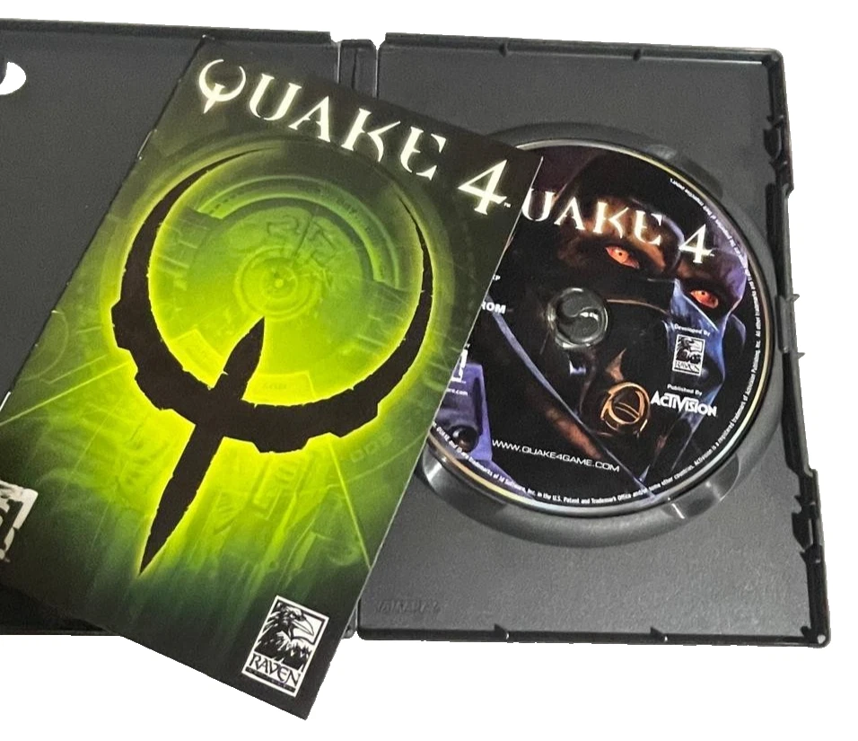 Quake 4 PC DVD-ROM 2005 id Software Raven FPS Shooter Game EU Version Rare Colle - Image 4 of 4