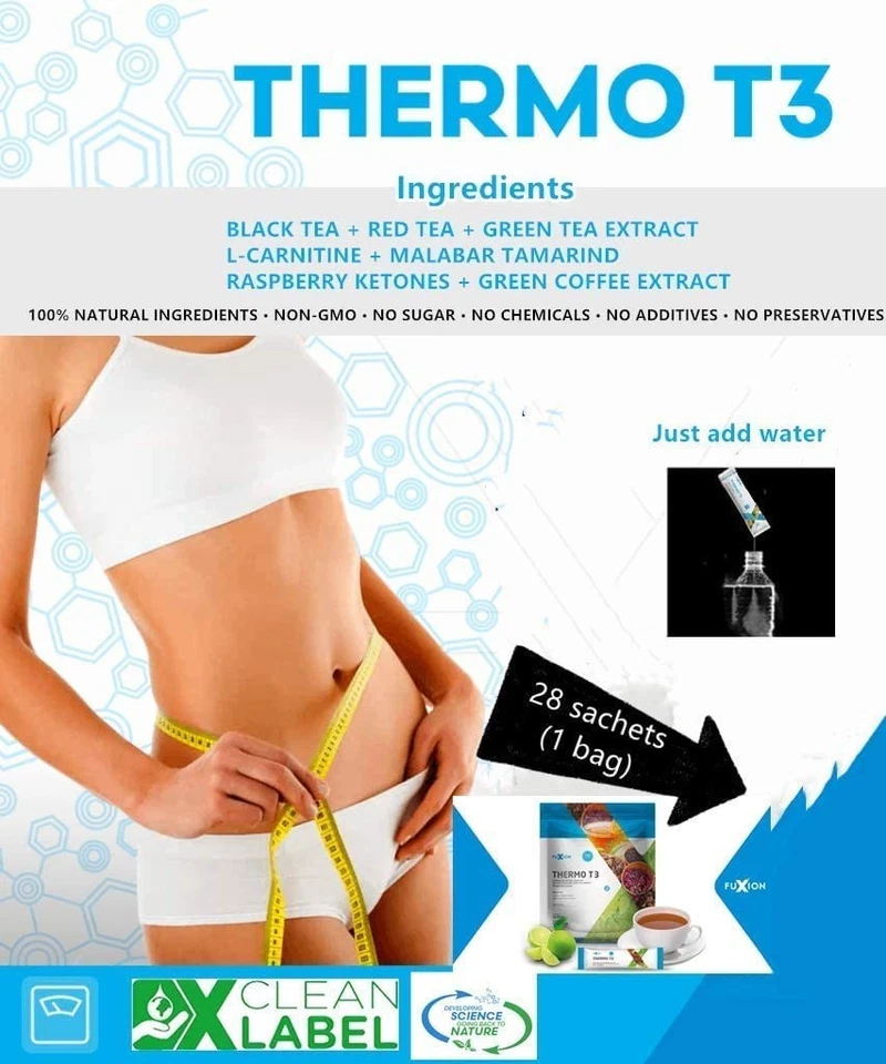 Fuxion Thermo T3 Quema De Grasa Y Energia Xtra Foto 3 de 4