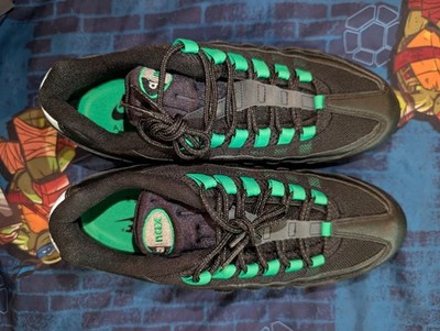 Nike Air Max 95 OG Big Bubble Black Green Shock IB1667-002 Men's