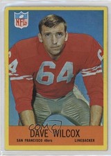 1967 Philadelphia Dave Wilcox #178 HOF g2u