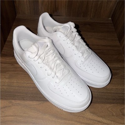Nike Air Force 1 '07 PRM White Men's Leather Low Top Sneakers IV2857-100