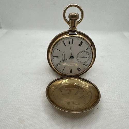 American Waltham Watch Co. 15j Pocket Watch Model 1877 W.W.Co 18s Antique