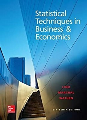 Statistical Techniques in Business and Economics Hardcover