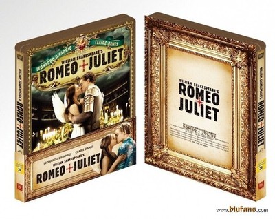 NEW Romeo + and Juliet 1/4 Slip SteelBook Blu-ray Blufans BE#28