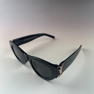 #ad SAINT LAURENT SL M94 Black Cat Eye Women#x27;s Sunglasses $49.00