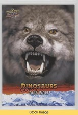2015 Dinosaurs Ice Age Creatures SSP Extinction Red Dire Wolf #130 READ 0bf7